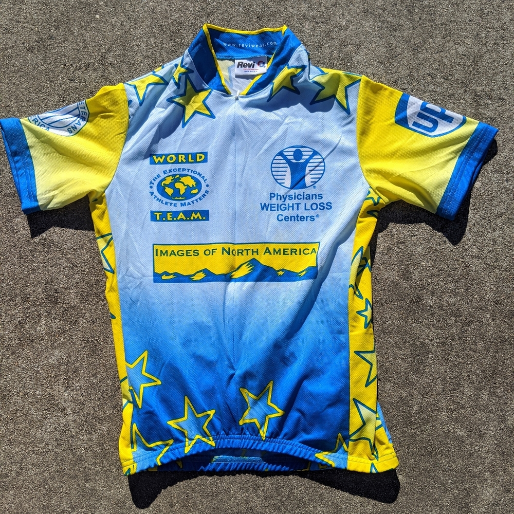 Revi Unisex Adults Cycling Jersey Zip Medium‎ S/S
